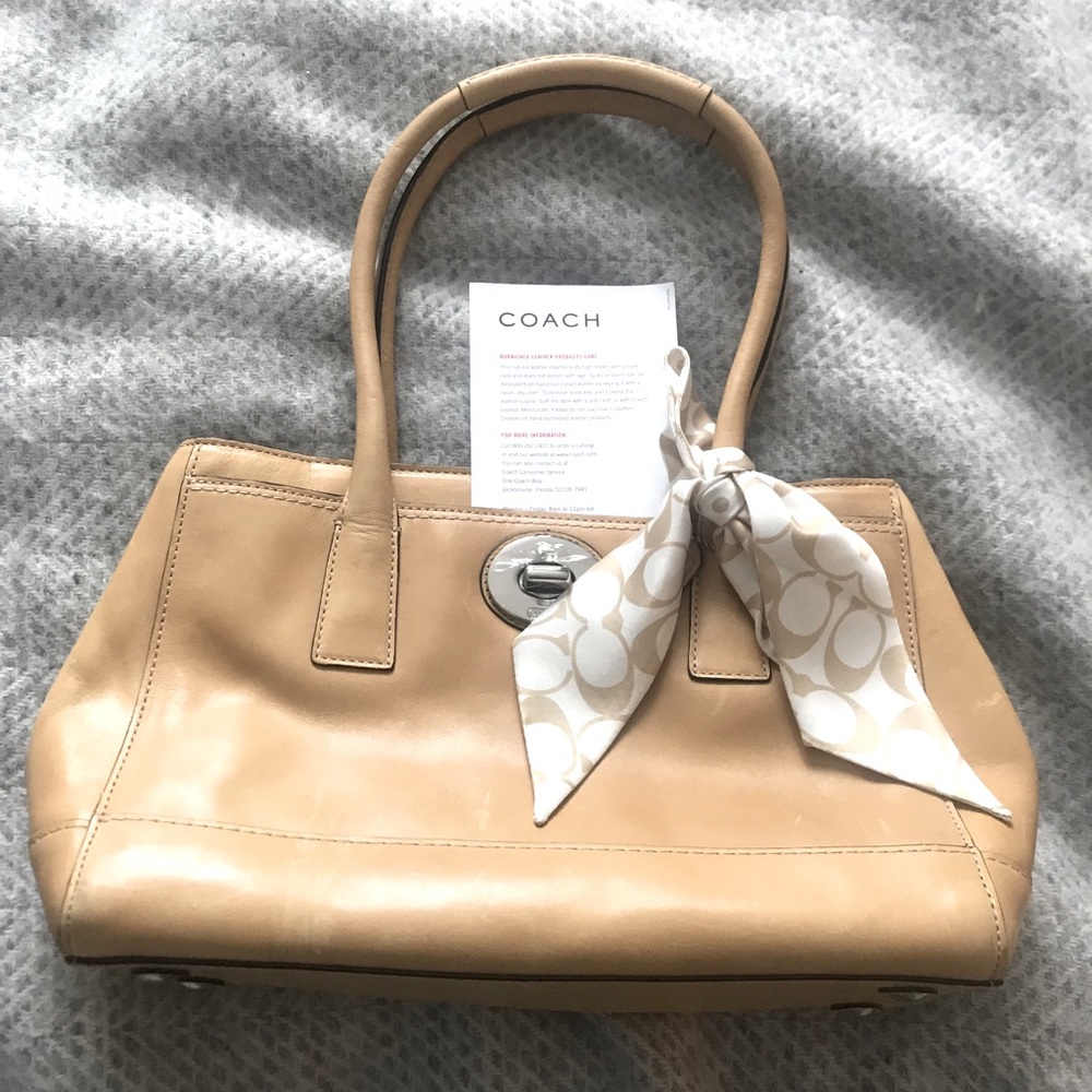 Coach Tan Purse